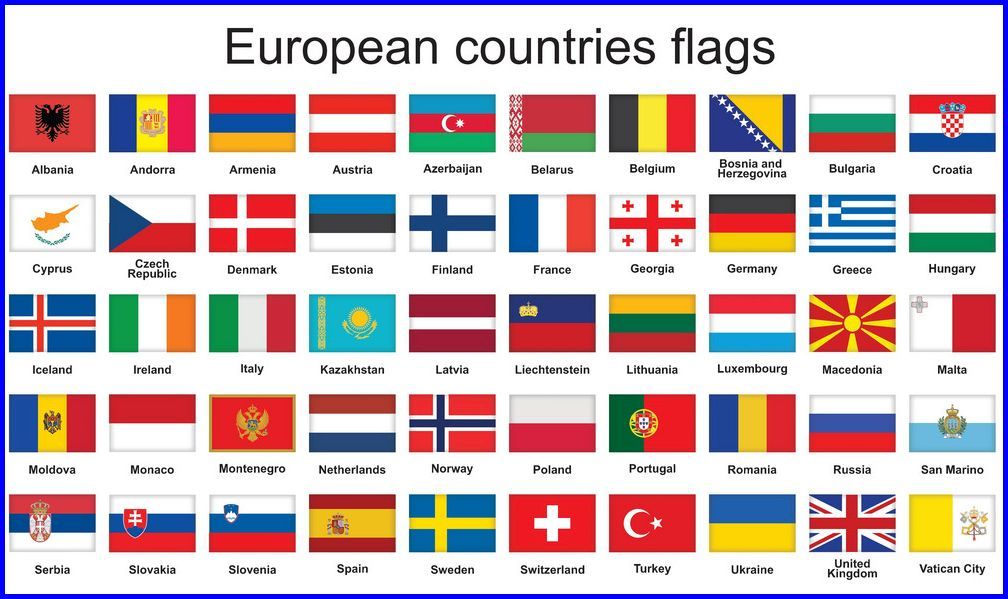 EUROPEAN-FLAGS