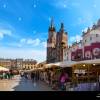 chisinau-moldova-april-19-2019-old-city-center-view-with-adam-mickiewicz-monument-and-st-marys-basilica-in-krakow-T51TKX